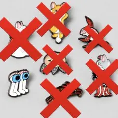 ヒグチユウコ　おめめちゃん　ピンバッジ　未開封