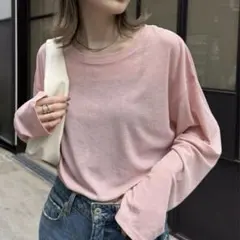 CIAOPANIC TYPY サイドスリットシアートップス　ピンク