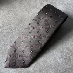 Paul Smith ポールスミス 小花柄×小紋柄ネクタイ