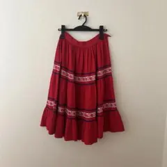古着 レトロ フレアスカート