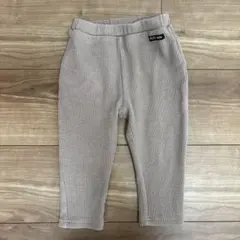 petit main プティマイン やわらかジャガードレギンス パンツ 80