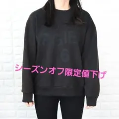 新品❕MM6 メゾンマルジェラ レディース スウェット ロゴ トレーナー