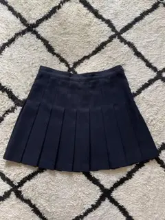 American Apparel ネイビー プリーツスカート M