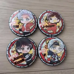 BTS TinyTAN 缶バッジ 4枚セット タレントグッズ