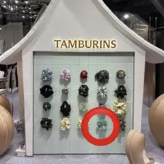 TAMBURINS タンバリンズ スクランチー サマーテイルズ プリーツミント