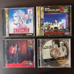 セガサターン＋ネオジオCD ソフト4本セット e127y119