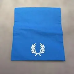 フレッドペリー　ロゴ　書類ケース　ブルー