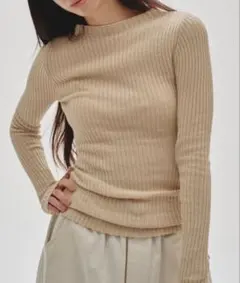 TODAYFUL トゥデイフル Compact Smooth Knit エクリュ - メルカリ