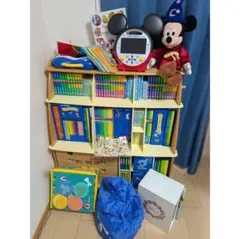 2020年DWE フルセット 棚付き ディズニー英語システム ワールドファミリー