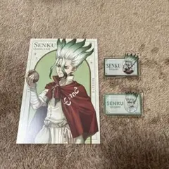 Dr.STONE アクリルネームバッジ イラストカード 石神千空