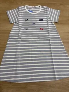 【新品タグ付】familiar ファミリア サイズ110 半袖ワンピース