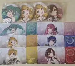 プロセカ バチャシン 缶バッジ チケット風カード コネクトライブ コネライ