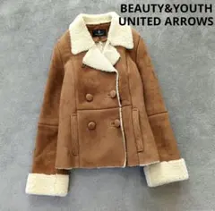 B＆Y　ユナイテッドアローズ　リアルムートンジャケット　羊革