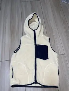 ま*ん様 FREAK'S STORE フリークスストア ベスト アイボリー