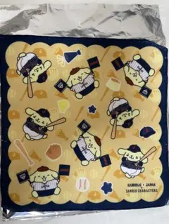 タイトーくじ 侍ジャパン　サンリオ E賞 ハンドタオル ポムポムプリン