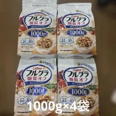 カルビー　フルグラ　糖質オフ　1000g 4袋のサムネイル