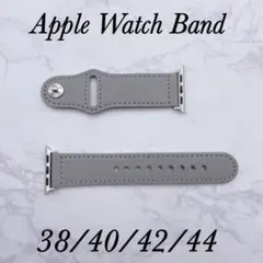 アップルウォッチ レザーベルト 本革 バンド グレー Apple Watch