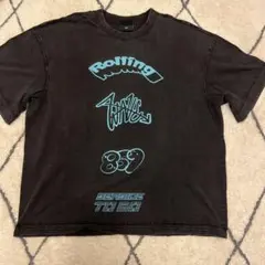 H&M グラフィックTシャツ ブラック