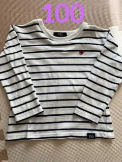 POLO長袖カットソー100