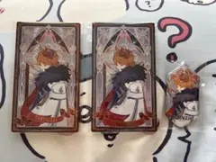 原神 厳霜と狂焔シリーズ カード 缶バッジ タルタリヤ　シークレット