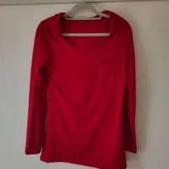 Mignon 赤 長袖 Tシャツのサムネイル