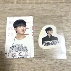 スングァン SEUNGKWAN HOLIDAY ステッカー トレカ