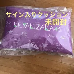 【新品未使用】欅坂46 くじ ワンモアチャンス賞 サイン入り クッション 新品未使用】欅坂46 くじ ワンモアチャンス賞 サイン入り クッション