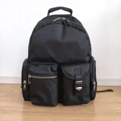 【ふくちゃん様専用】超美品【ジーナシス】ナイロン　ポケット　バックパックのサムネイル