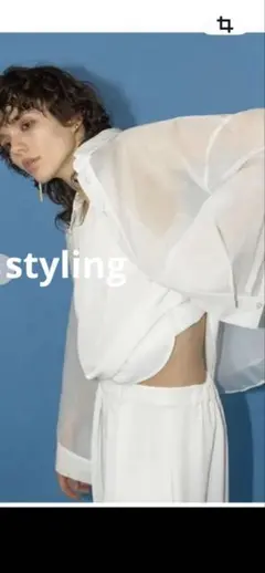styling/ スタイリング　シアーシャツのサムネイル