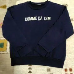 COMME CA ISM キッズトレーナー ネイビー 150cmのサムネイル