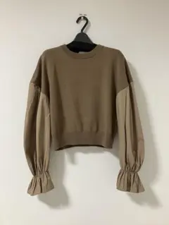 CLANE ベージュニット