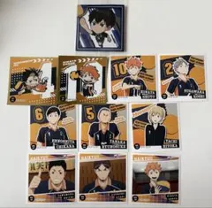 ハイキュー ウエハース 影山飛雄 シール烈伝 烏野 日向翔陽 西谷夕 菅原孝支