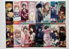 スクエアエニックス　しおり 　　　　　　　　　　８種コンプリート　16枚セット