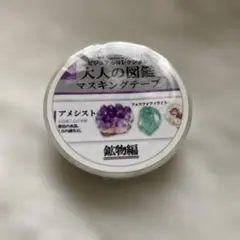 大人の図鑑　マスキングテープ　鉱物編のサムネイル