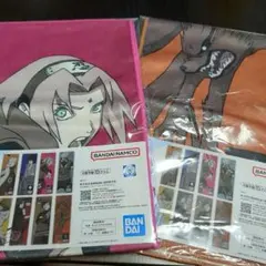 バンダイ　一番くじ倶楽部　ナルト　NARUTO　F賞　タオル2枚セット
