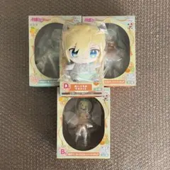 フリューくじ ラストゲット　A賞　初音ミク　B賞　鏡音リン　D賞ぬいぐるみ