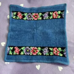 フェイラー　花柄　ハンカチ　ミニサイズ