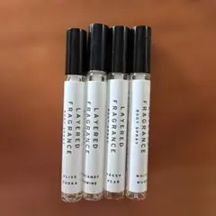 LAYERED FRAGRANCE ボディスプレー 4本セットのサムネイル