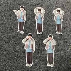 なにわ男子 ファミクラストアアンバサダー フレークシール コンプリート 長尾謙杜