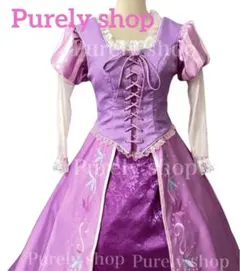 ディズニー　ラプンツェル　グリーティングドレス　Dハロ　仮装　衣装　コスプレ