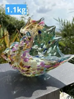 ❤️買い得 ✳ 3kg 超綺麗 琉璃 手作り 可愛い ほら貝形 芸術品 B 2025年