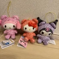 サンリオマスコットぬいぐるみ３種セット