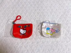 サンリオ　キャラクターズ　コインケース　ハローキティ　キキララ　ガチャ