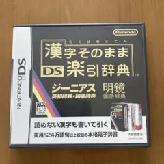 漢字そのまま DS楽引辞典