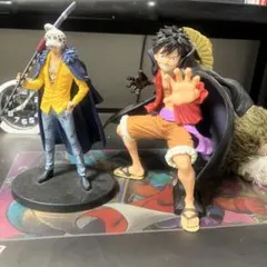 ワンピース ルフィ トラファルガー・ロー フィギュアセット