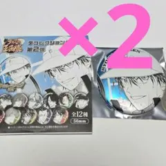 2点　越前リョーマ　ジャンプフェスタ　新テニスの王子様　デコレクション缶バッジ