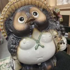 タヌキ 置物 陶器 希少 縁起物 9体セット まとめ売り ダイソー - メルカリ