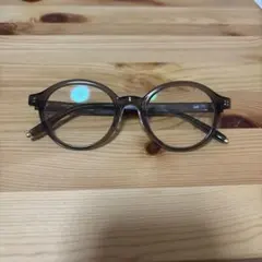 Zoff ブラウンラウンドメガネ 52-21-145