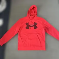UNDER ARMOUR パーカー レッド Sサイズ