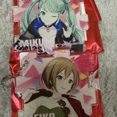 初音ミク MEIKO アクリルキーホルダーセット